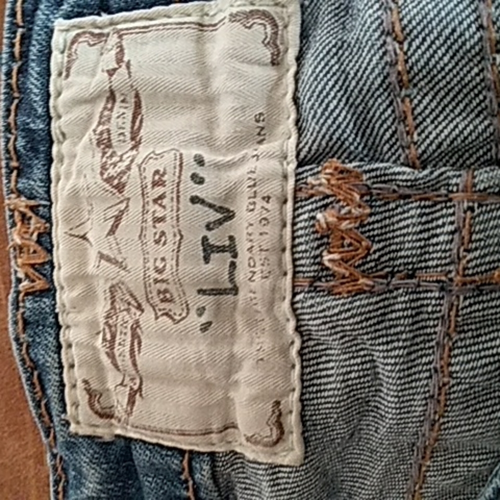 Big Star Blue Jeans 31x33.5 - Picture 4 of 12